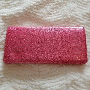 Faux Crocodile Clutch Lane Bryant